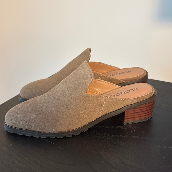 Blondo Shoes - Blondo Women's Brown Suede Mules